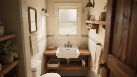 5 Small Farmhouse Sink Ideas for Tiny Bathrooms