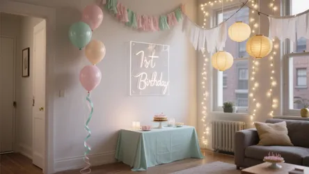 5 One Year Baby Birthday Decorations That Delight