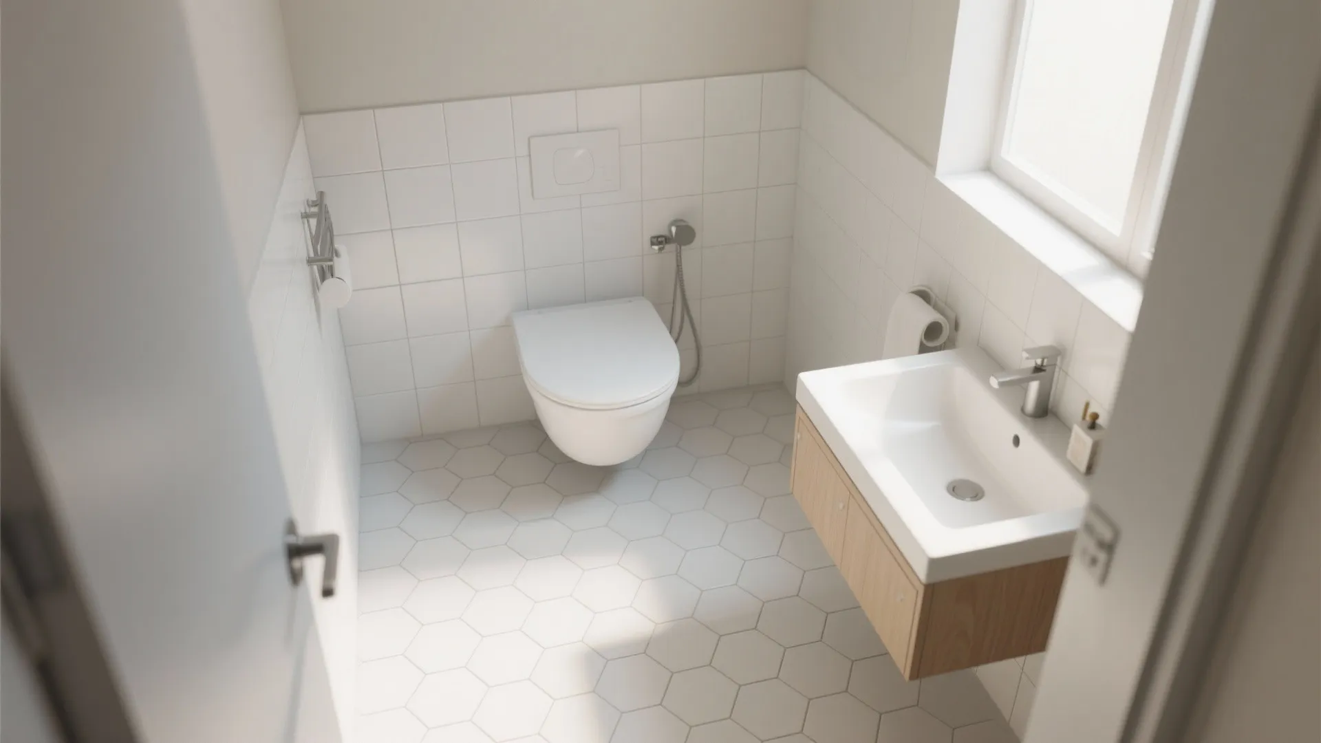 3. Tiny Hexagon Floors