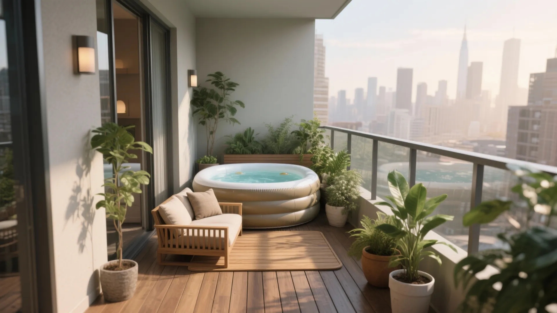 Small Hot Tubs for Small Spaces