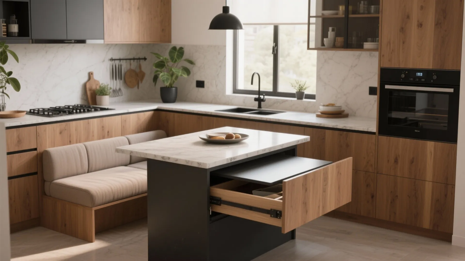 Kitchen Island Dining Table Combo Ideas: 5 Inspo