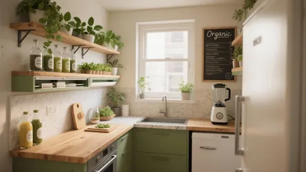 Juice 2 U Organic Kitchen — 5 Small Kitchen Ideas