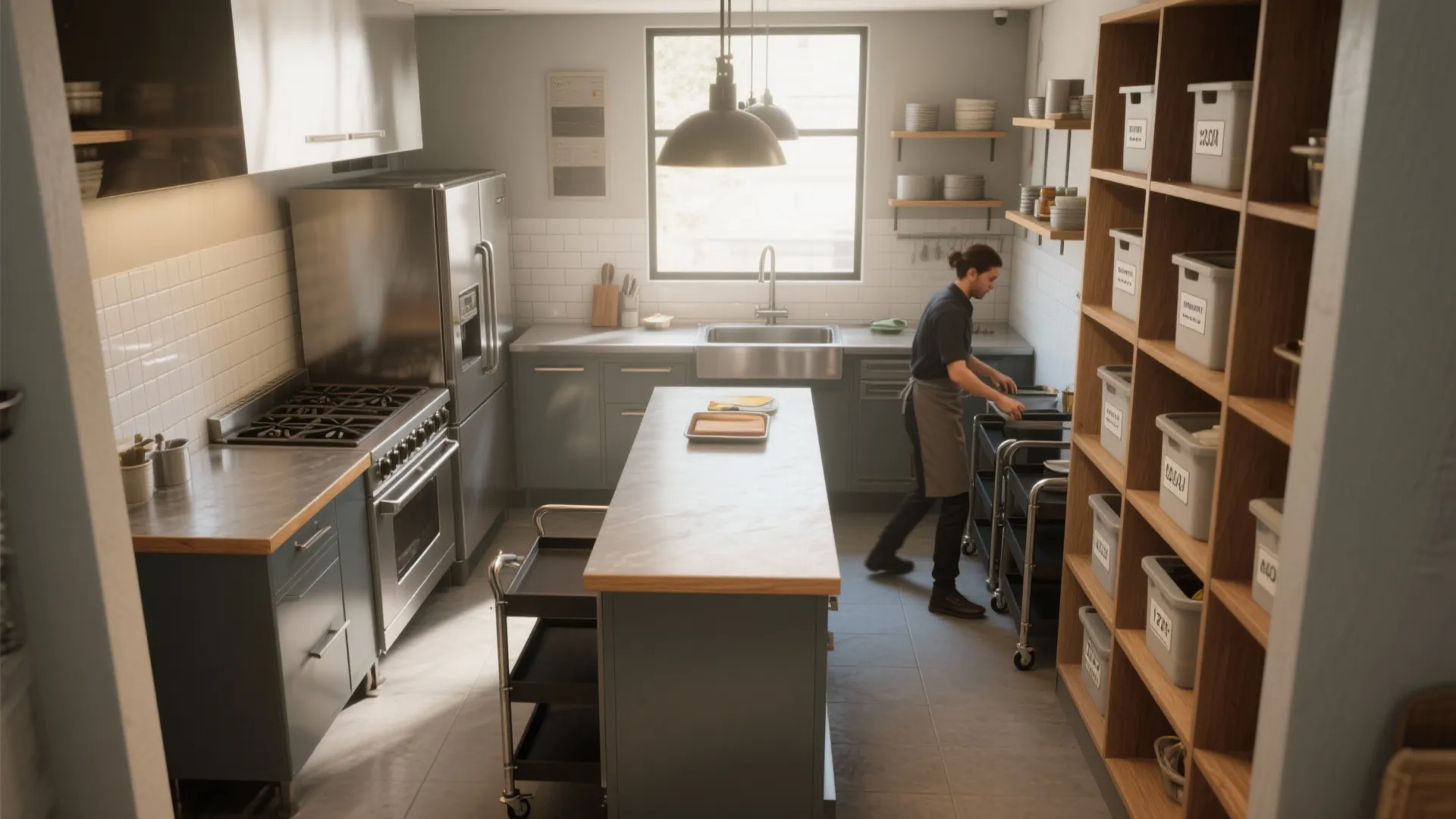Small Restaurant Kitchen Design: 5 Space-Saving Ideas: Practical, budget-aware strategies to make a very small restaurant kitchen work like a pro’s