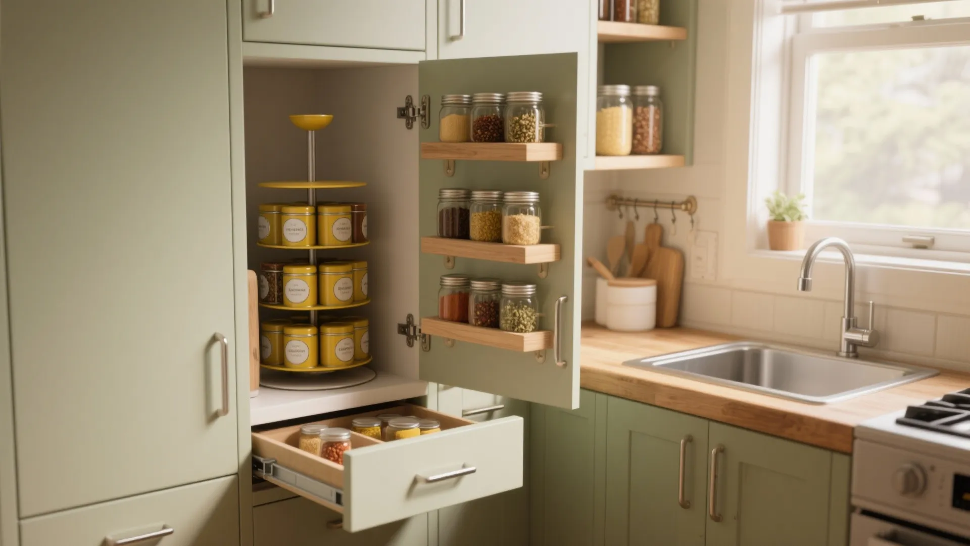 Spice Rack Ideas: 5 Small Space Solutions: Clever spice rack ideas I’ve used to squeeze order out of tiny kitchens