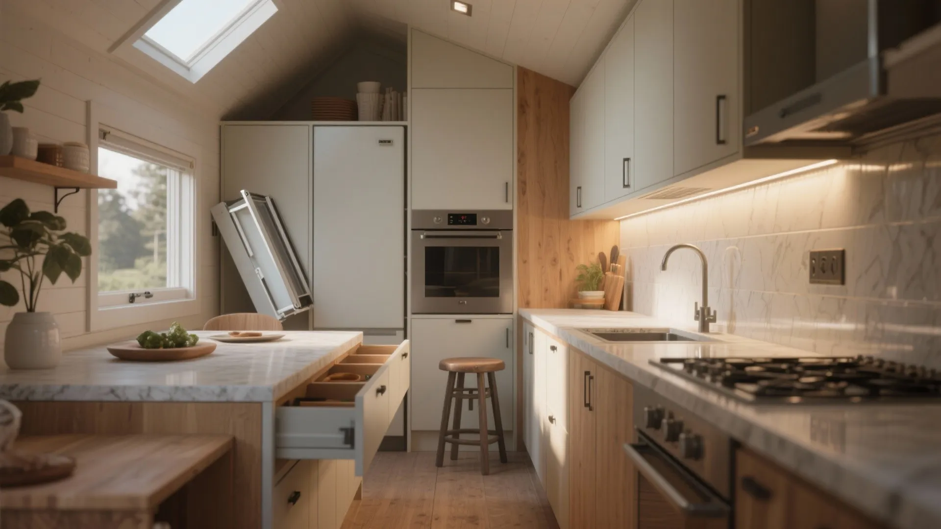 Tiny House Kitchen Ideas: 5 Small-Space Tips: Practical, playful tiny house kitchen ideas from a designer with 10+ years of small-space experience