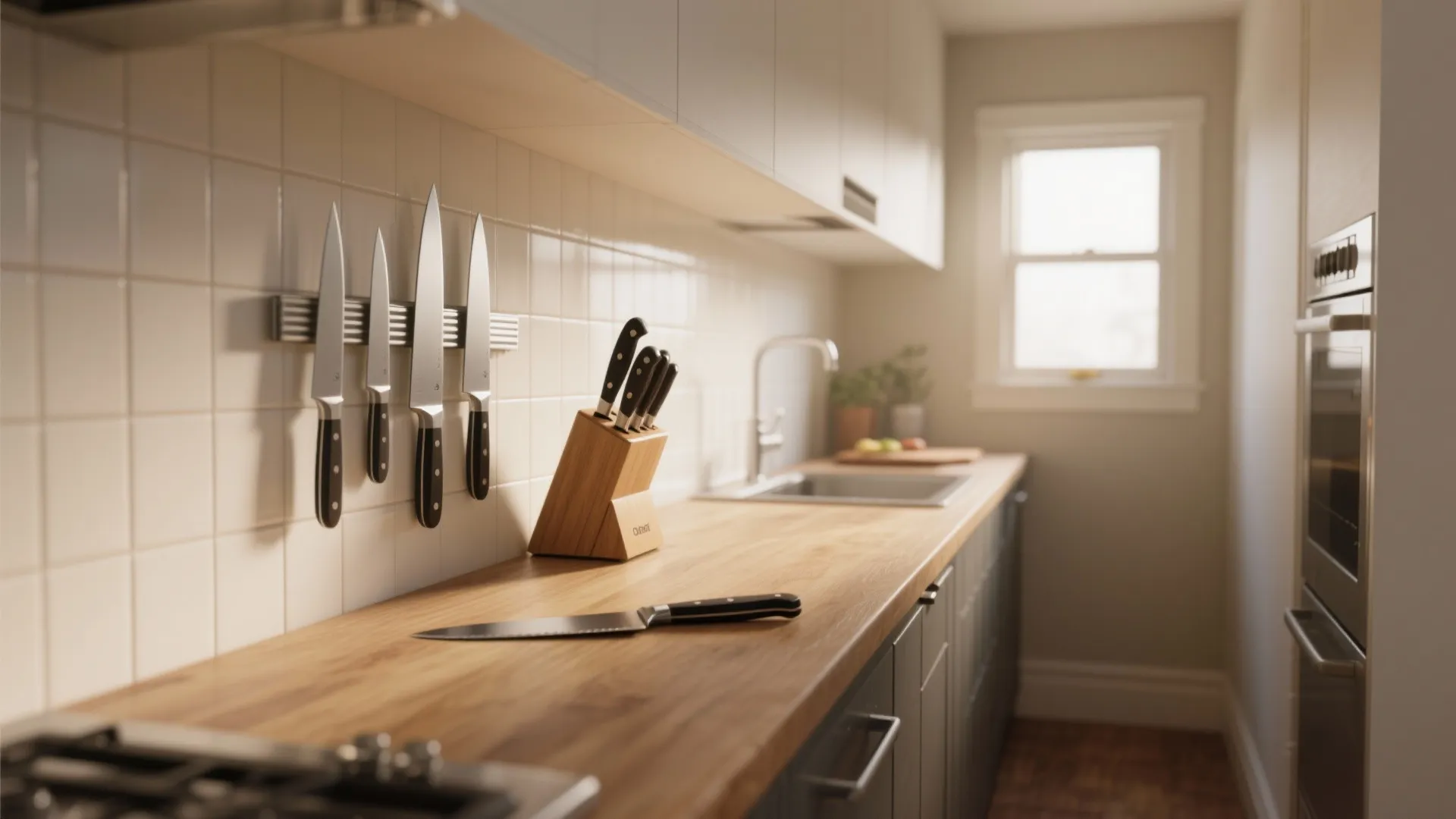 5 Small Kitchen Knife Ideas: Smart small kitchen knife choices and space-saving tips from a seasoned designer