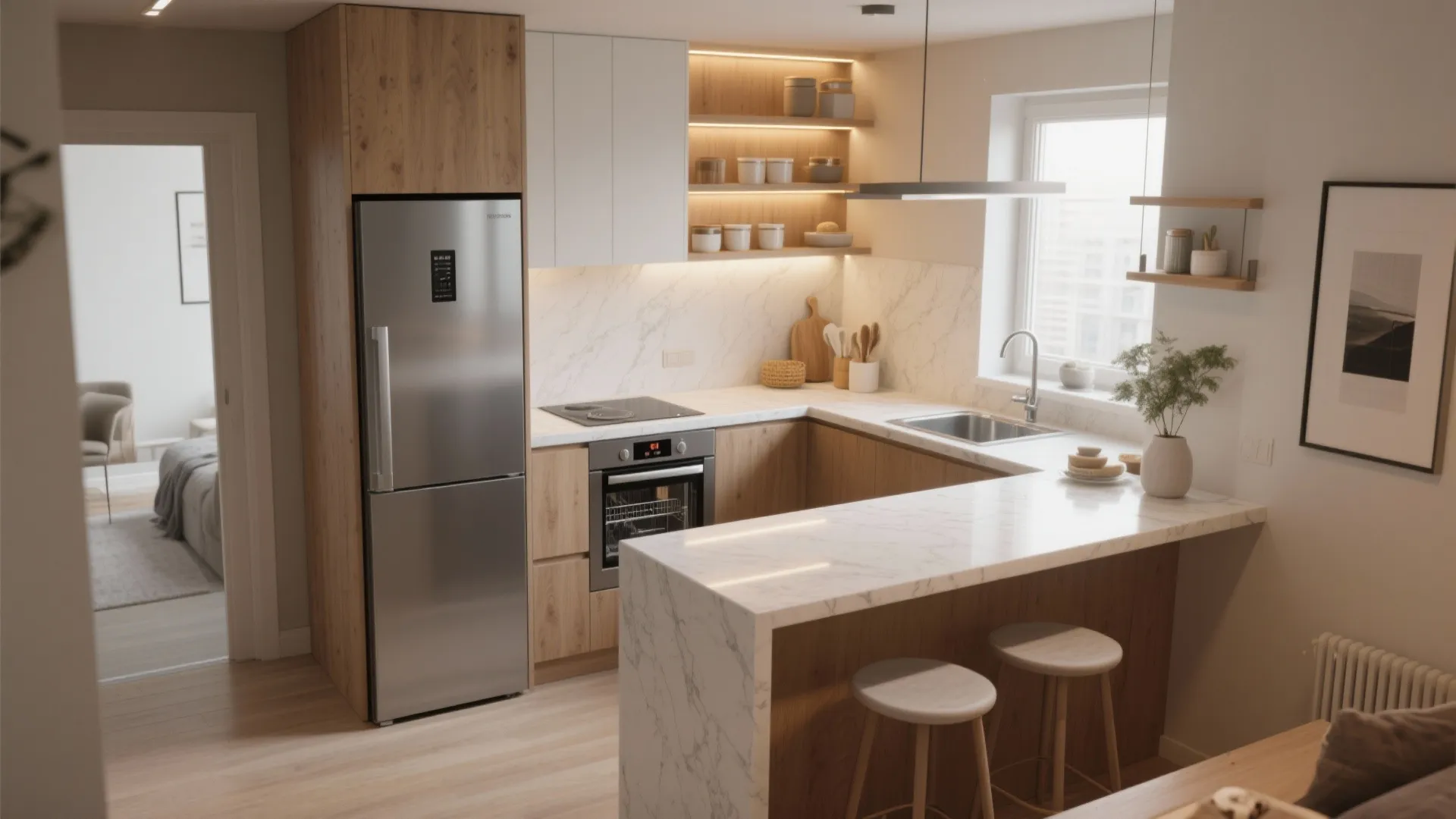 Tiny L-Shaped Kitchen Ideas: 5 Smart Concepts: Practical and stylish design ideas for small L-shaped kitchens, from storage tricks to layout tweaks
