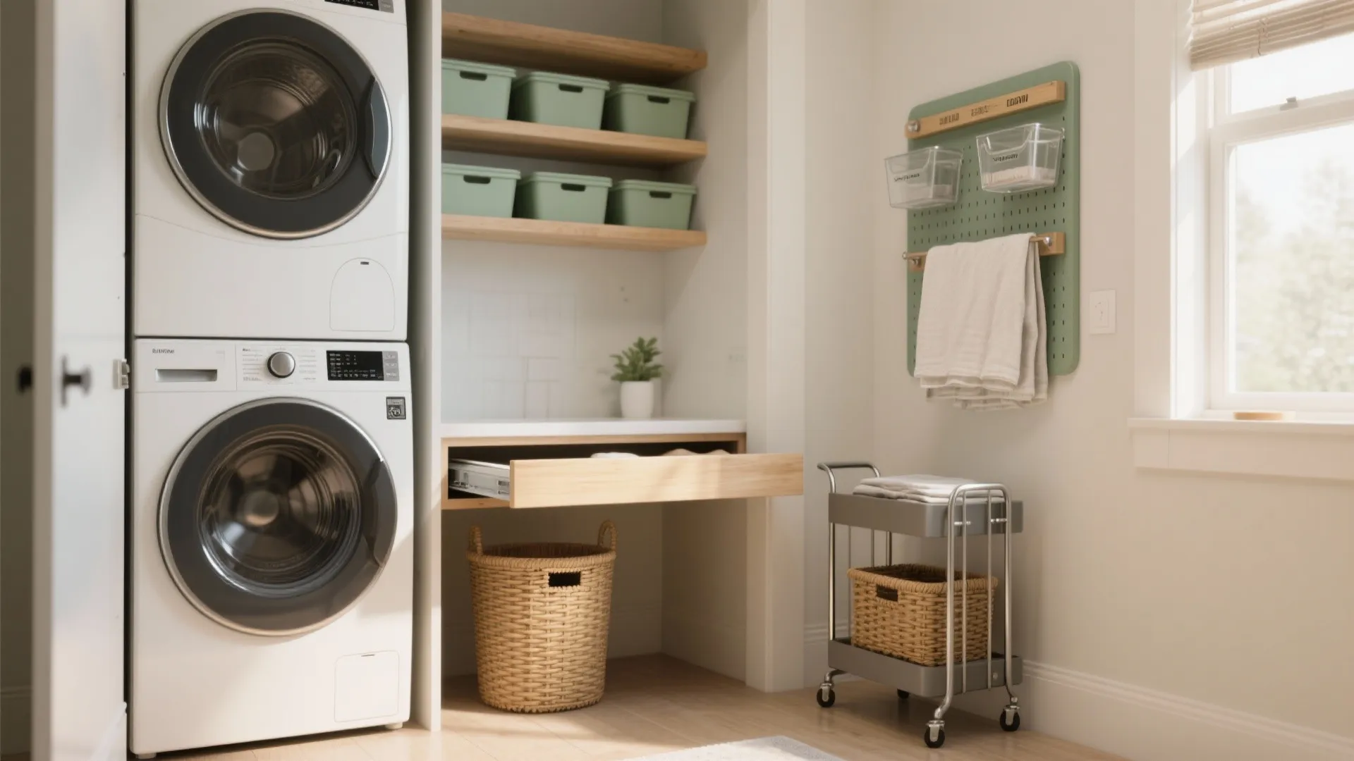 Small Laundry Closet Organization: 5 Smart Ideas