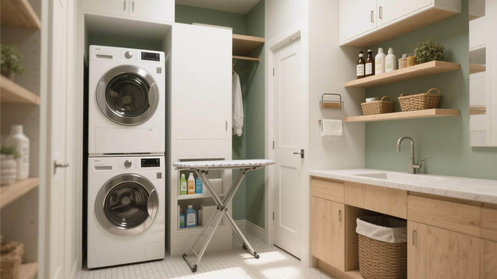 5 Small Laundry Room Ideas for Tiny Spaces: Clever, compact, and budget-friendly laundry room ideas I use with small spaces