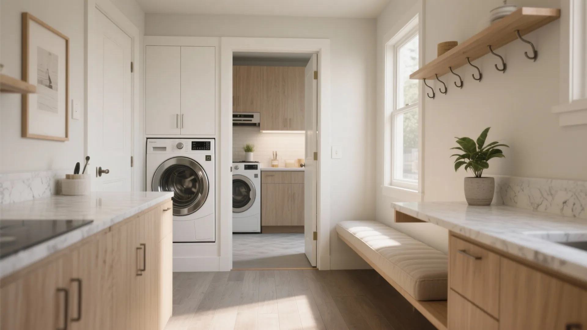 Small Laundry Mudroom Ideas: 5 Smart Solutions: Creative, space-saving laundry + mudroom ideas I use for tiny homes and busy families