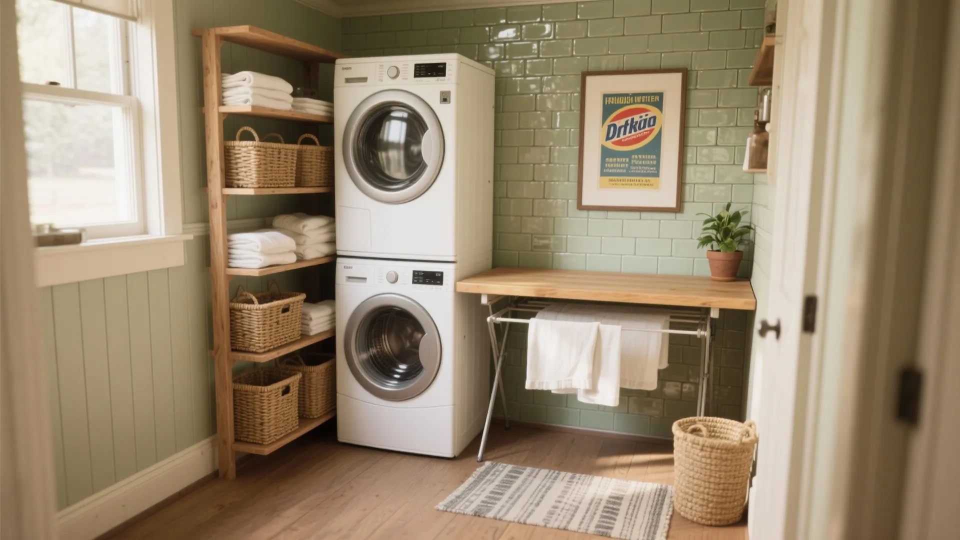 Laundry Decor Ideas: 5 Pinterest-Inspired Tips: Small laundry rooms can sparkle — 5 Pinterest-worthy decor ideas I actually used on real projects
