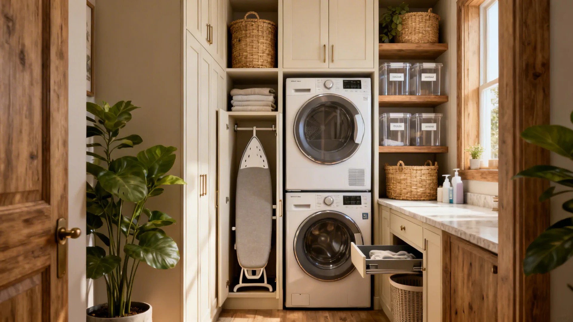 5 Clever Laundry Room Storage Ideas for Small Spaces