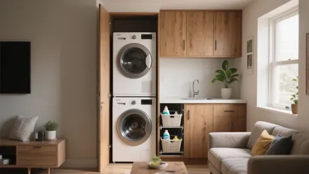 Stacked Laundry Room Ideas: 5 Small-Space Solutions