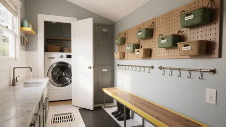 5 Laundry Mudroom Ideas for Small Homes
