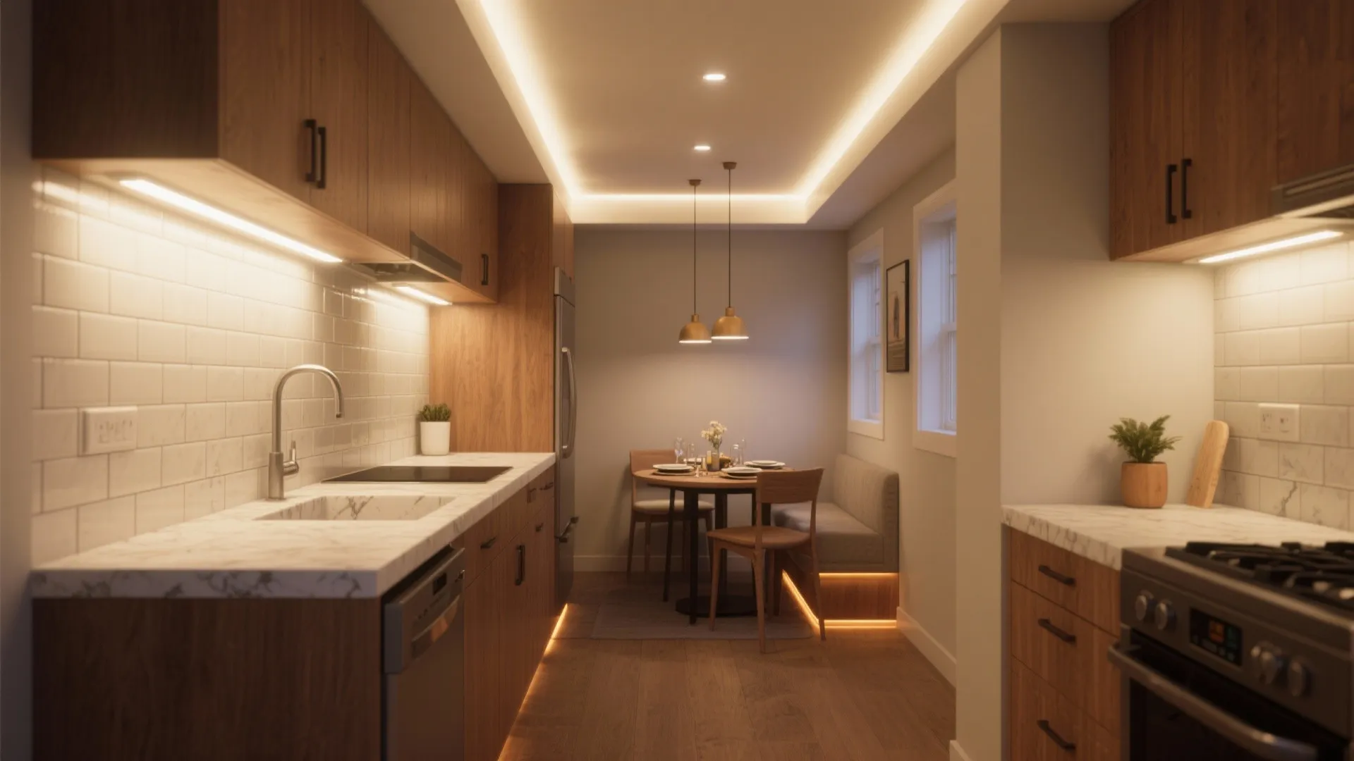 Lights in Kitchen Ideas: 5 Bright Inspirations: Practical, small-space lighting tricks I use to transform kitchens — from pendants to smart scenes