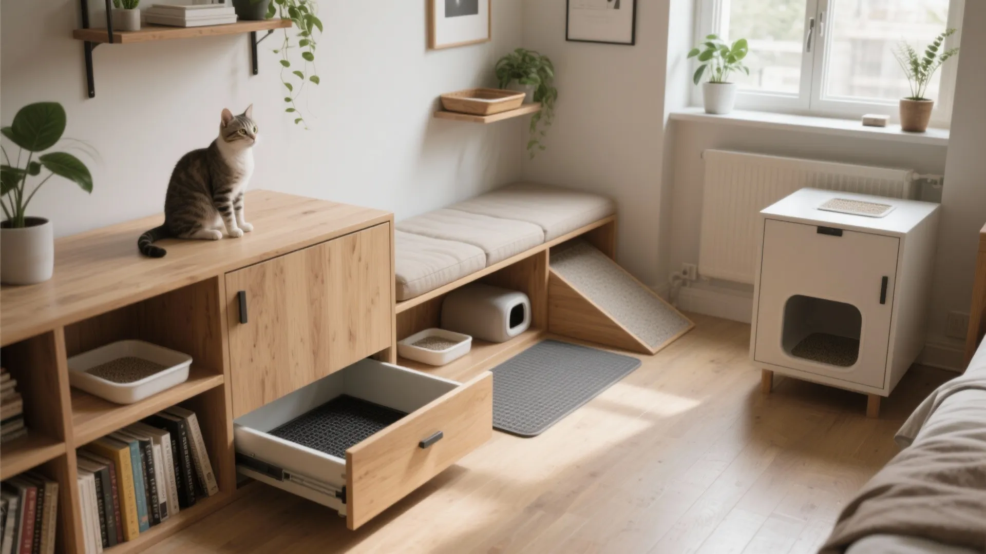 Litter Box Ideas for Small Spaces: 5 Clever Solutions: Creative, practical litter box setups I’ve used in tiny apartments that keep cats happy and homes tidy