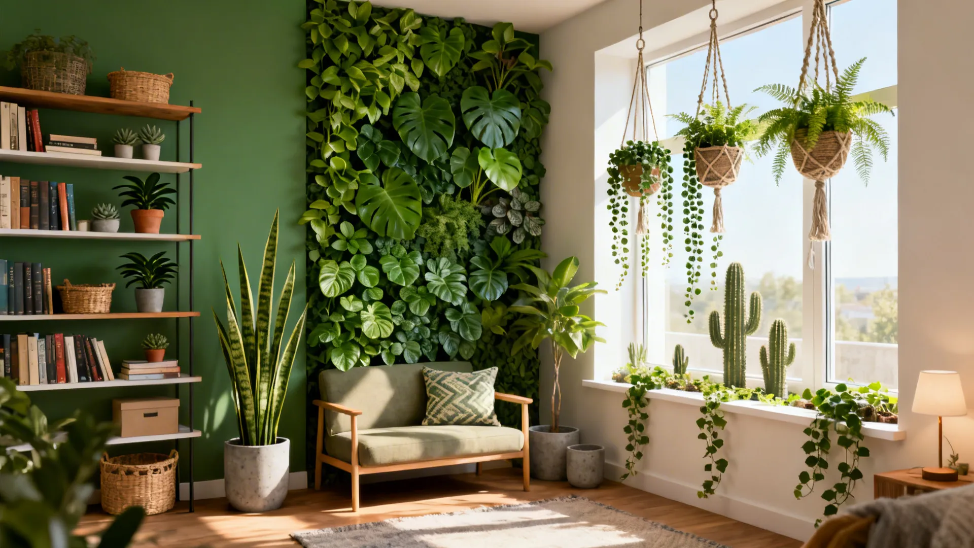 5 Indoor Plant Ideas for Small Living Rooms: Creative, practical indoor plant layouts to freshen up compact living rooms
