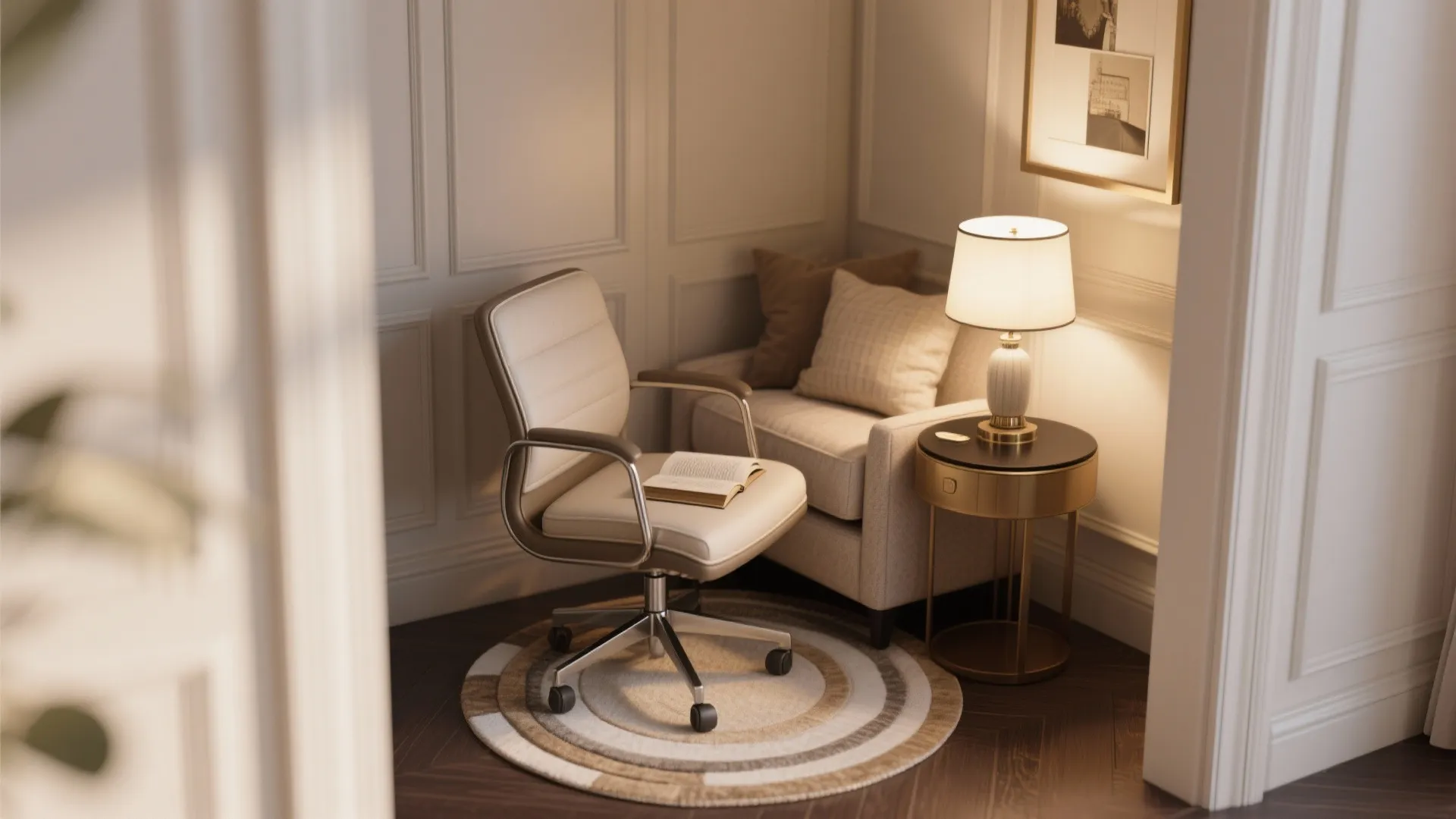 5. Create a tiny luxe nook