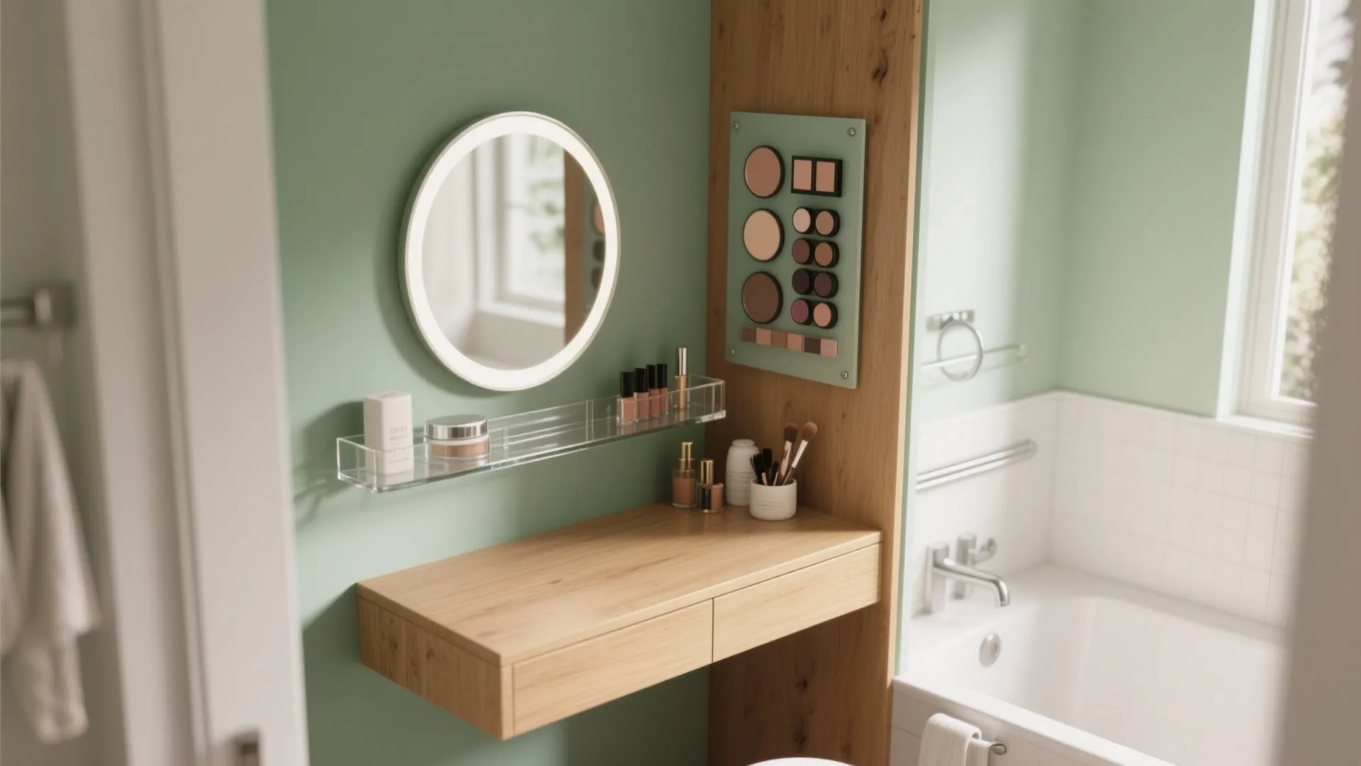 5 Makeup Storage Ideas for Small Spaces: Practical, budget-friendly makeup storage ideas I’ve used in small apartments and tiny bathrooms