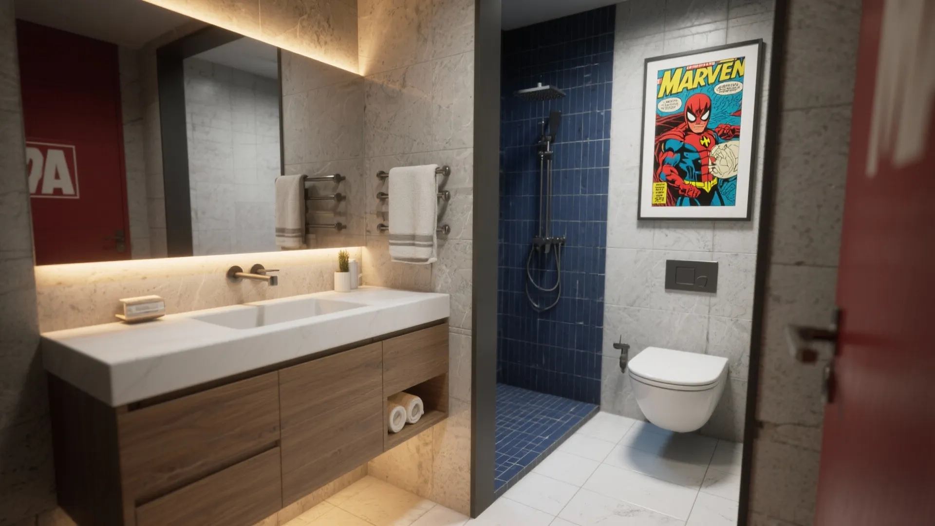Marvel Bathroom Decor: 5 Heroic Ideas: Playful yet polished Marvel-inspired bathroom designs for small spaces — five practical ideas from a pro designer