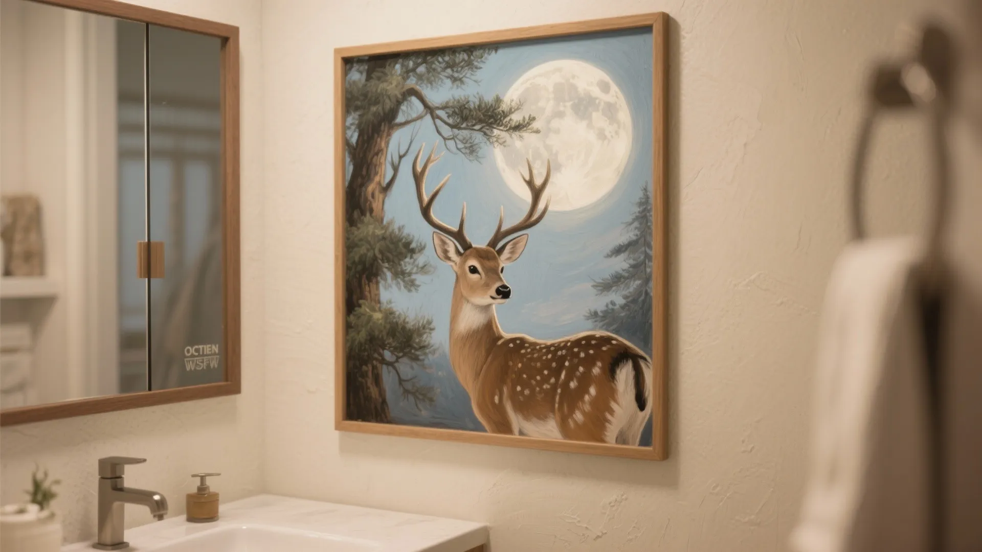 4. Tiny murals and decals for focal points