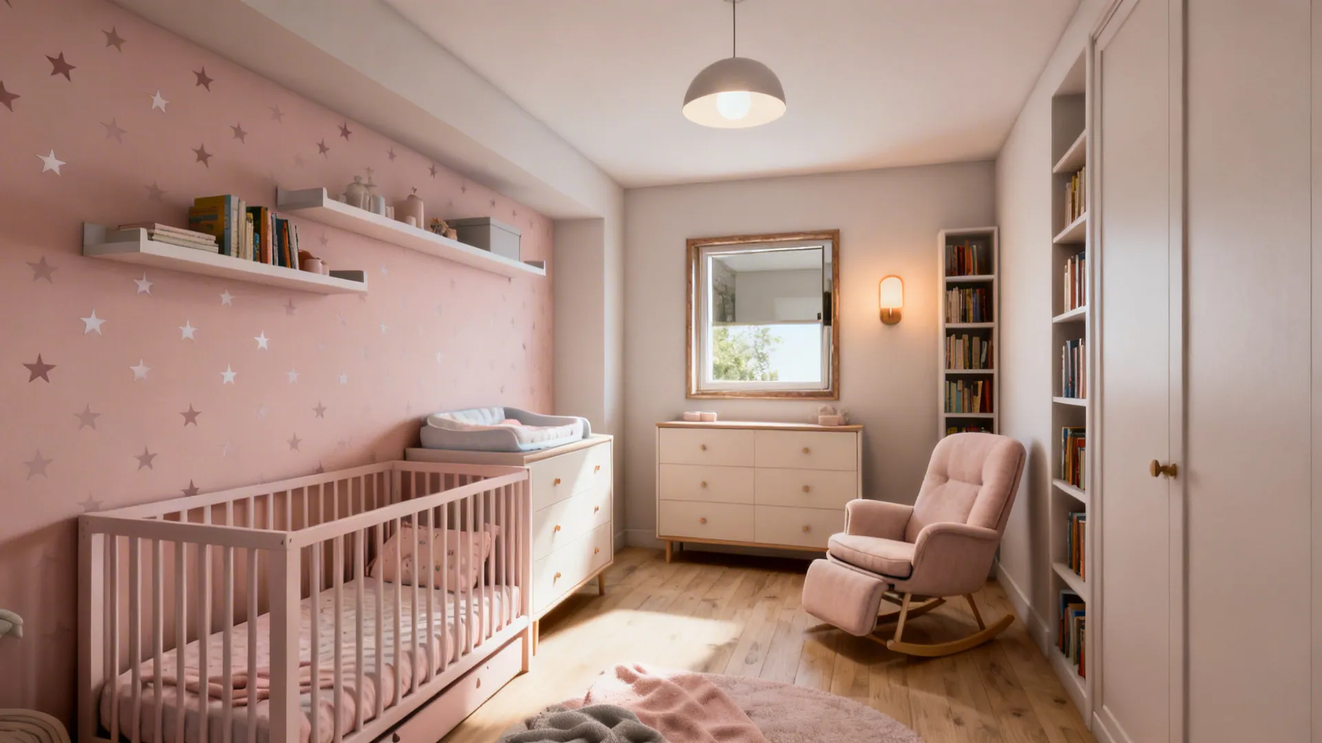 5 Cute Baby Girl Nursery Ideas for Small Rooms