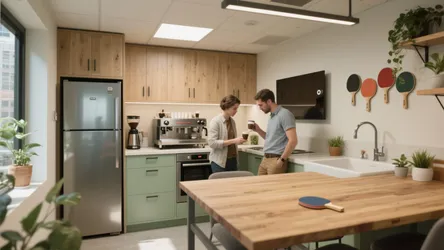 5 Small Office Kitchen Ideas