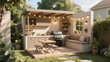 5 Small Outdoor Kitchen Ideas