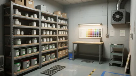 Paint Mixing Room Ideas: 5 Practical Designs