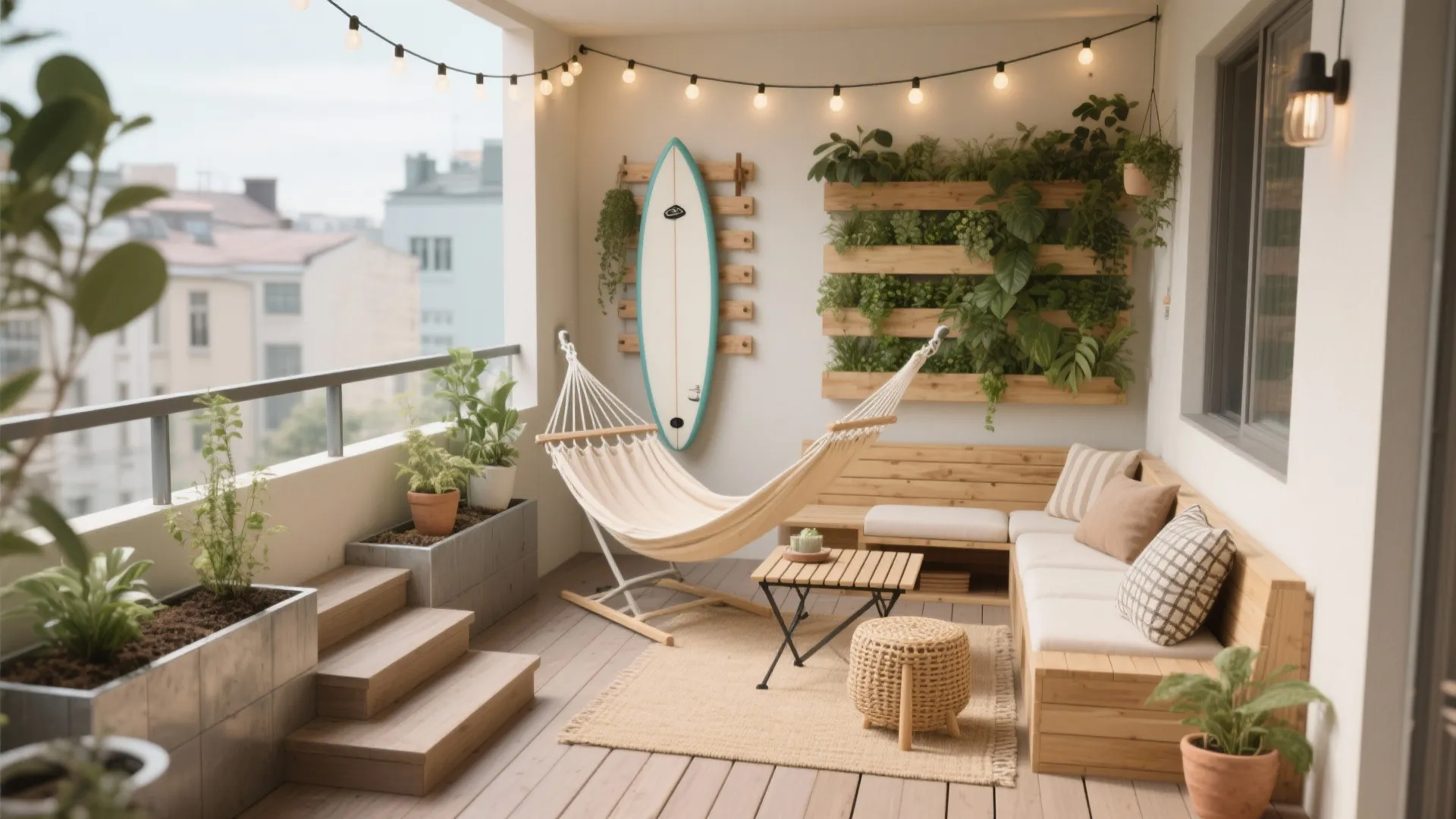 Small Outdoor Spaces: 5 Creative Ideas: How I turn tiny patios and balconies into functional, beautiful outdoor rooms
