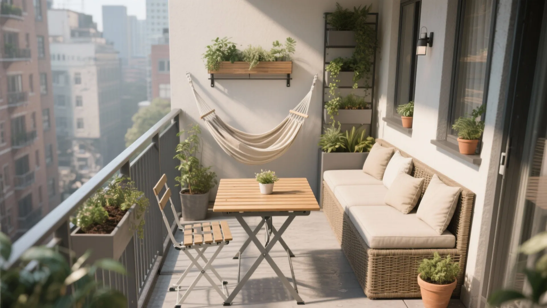 5 Patio Furniture Ideas for Small Spaces: Creative, budget-friendly patio furniture ideas to make tiny outdoor areas feel larger, cozier, and more usable