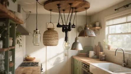 5 DIY Pendant Light Ideas for Small Spaces