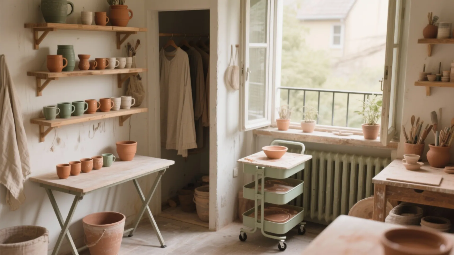 5 Pottery Painting at Home Ideas: Practical, playful ways I set up pottery painting corners in small homes — from kid-safe stations to mini glaze labs