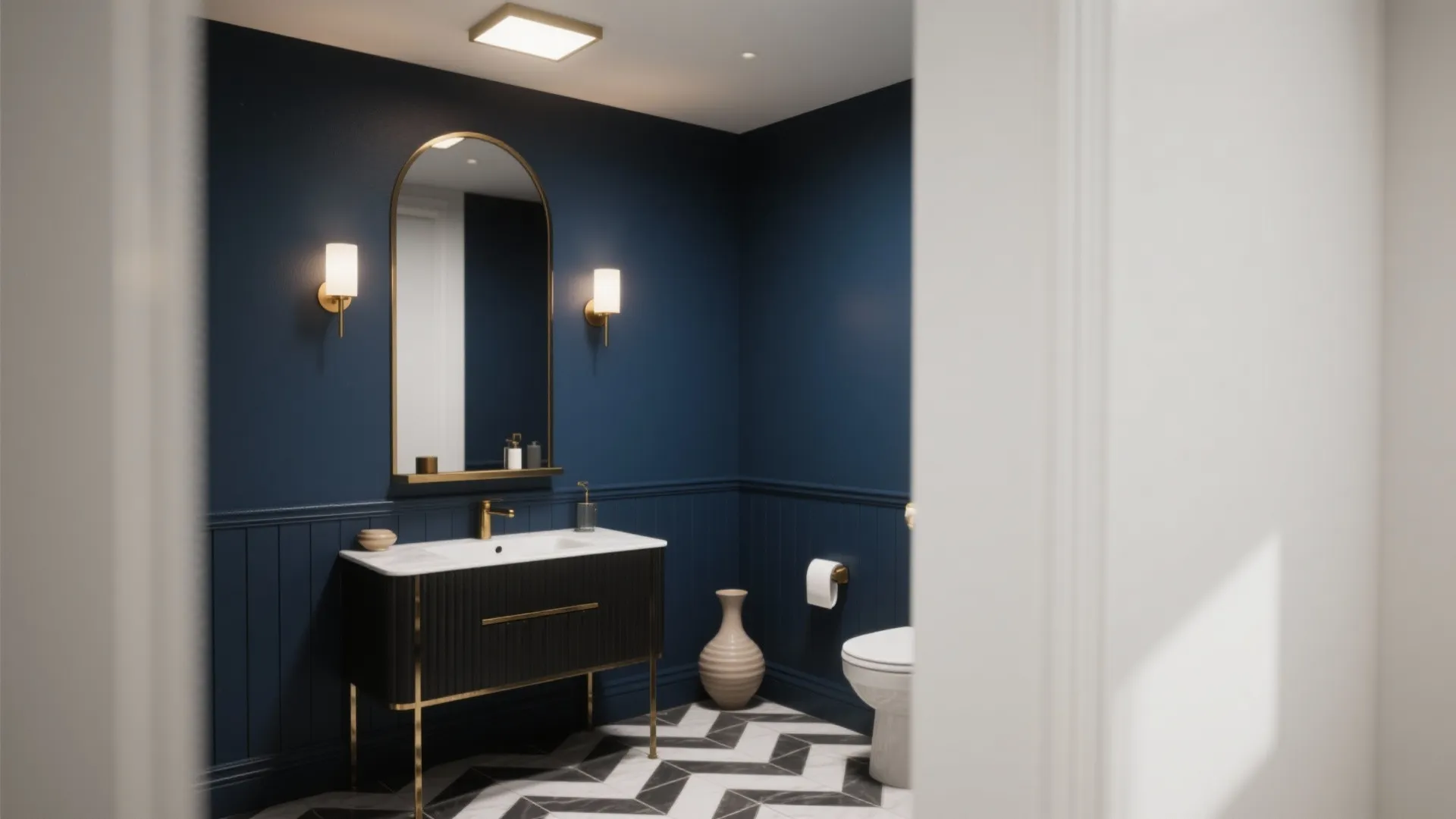 Decorating Ideas for Small Powder Rooms That Wow