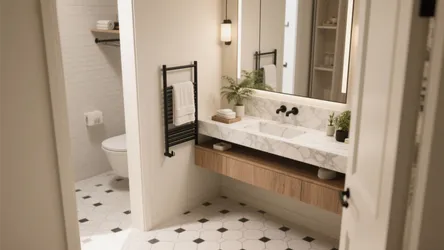 Powder Room Layout Small: 5 Space-Saving Ideas