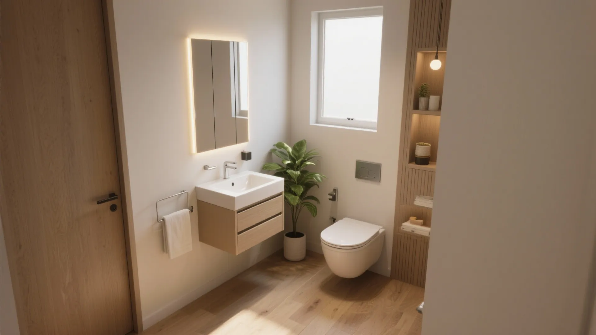 5 Small Bathroom Ideas for 1/4 Bath: Creative, practical and stylish tips for designing a compact 1/4 bathroom from a seasoned interior designer