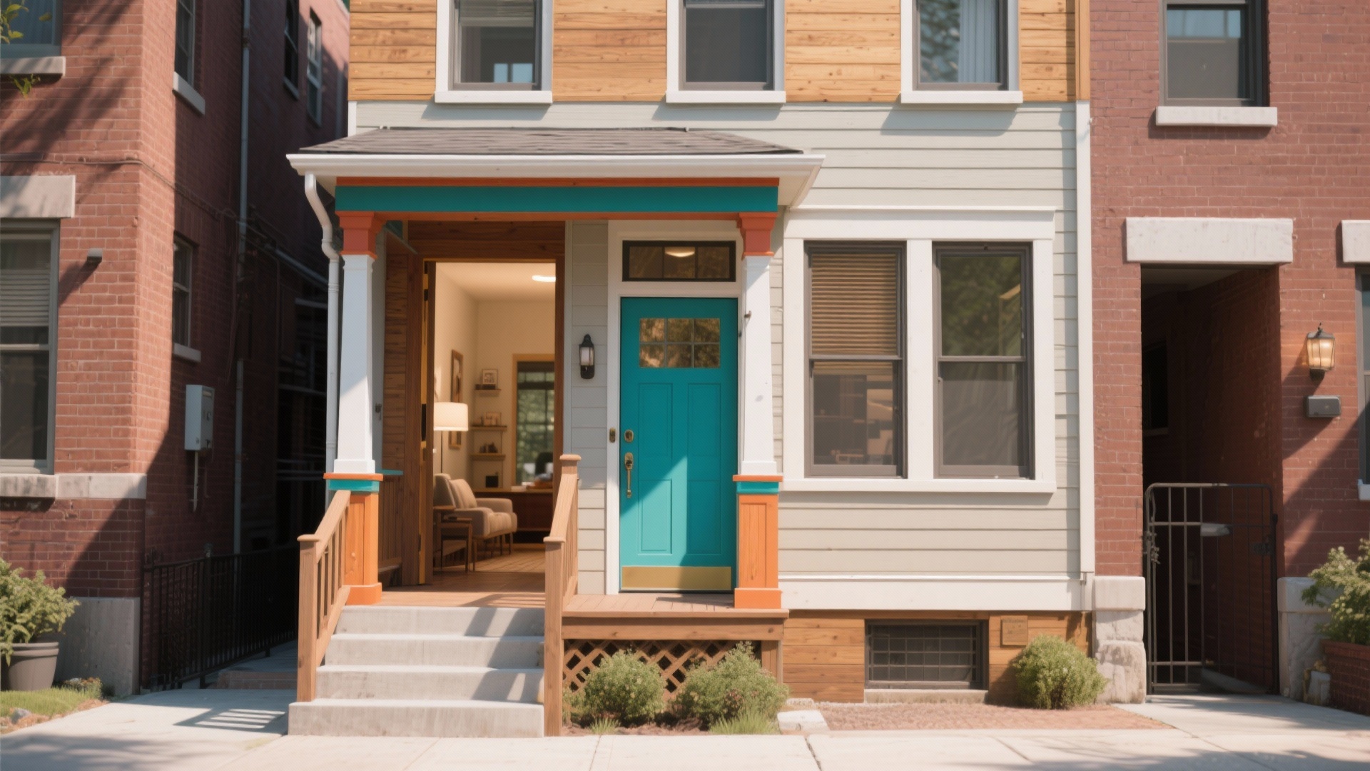 Snapshot of Houses Painted 5 Small Space Color Ideas