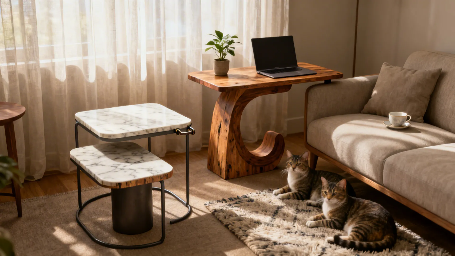 5 Unique Side Table Ideas for Small Living Rooms