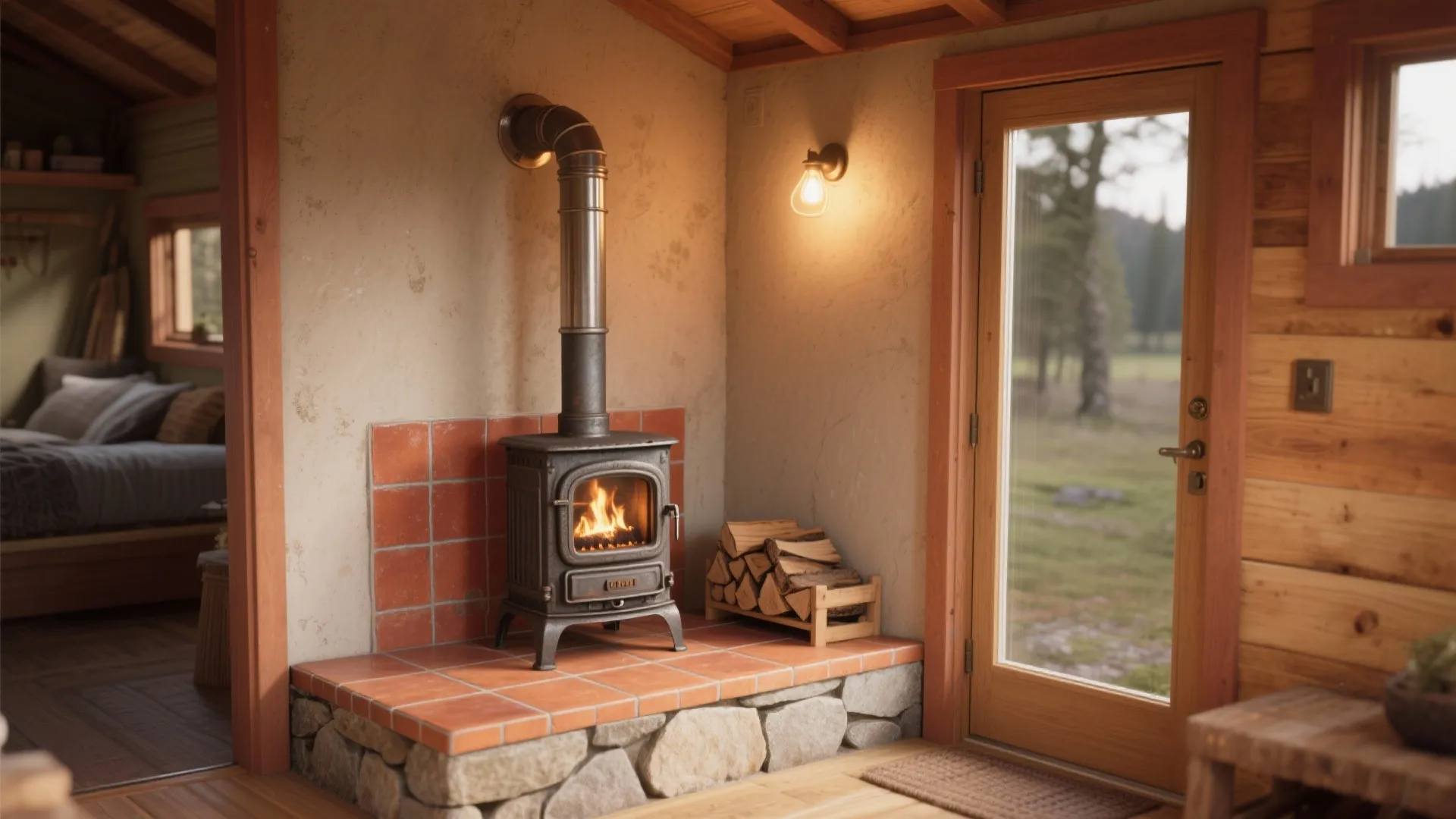 Tiny House Small Wood Stove: The Ultimate Guide: Fast-Track Guide to Cozy Tiny House Heating Under 1 Minute