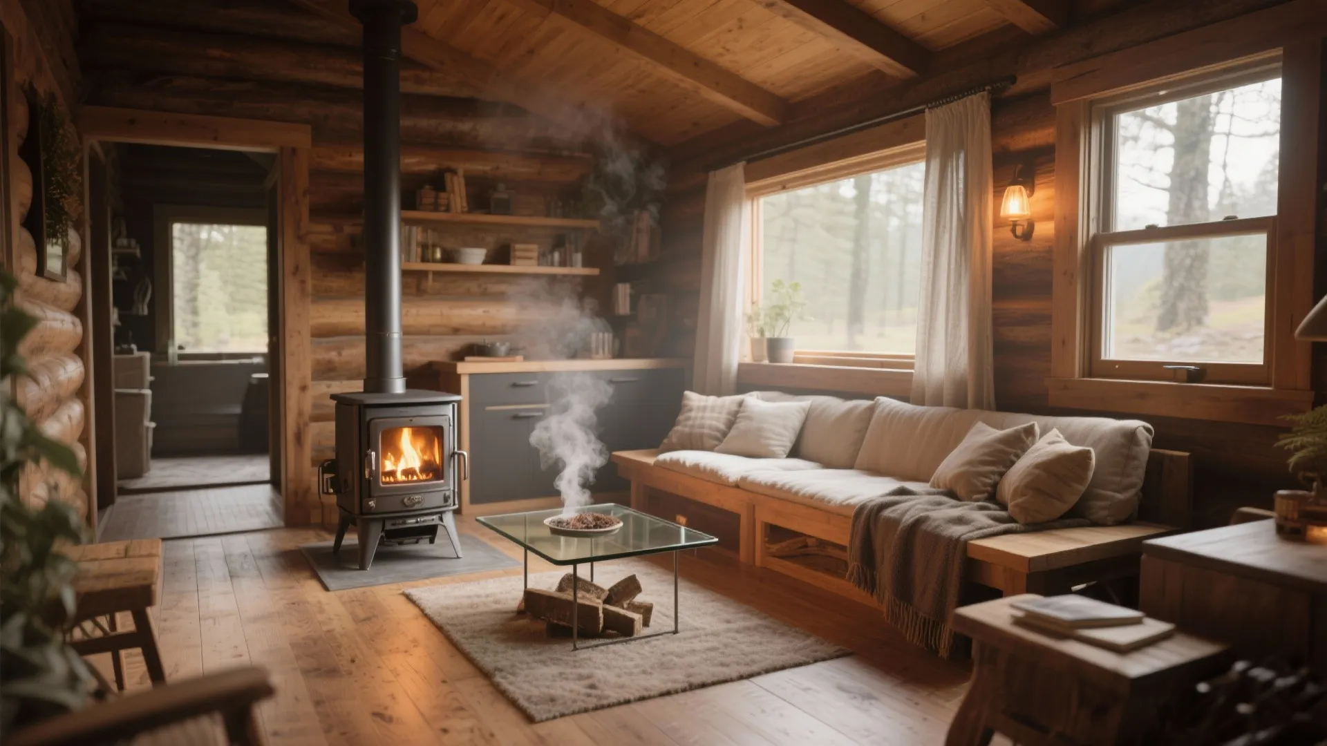 Small Wood Stoves: 5 Compact Ideas: Practical, safe, and stylish ways to fit a wood stove into tight homes