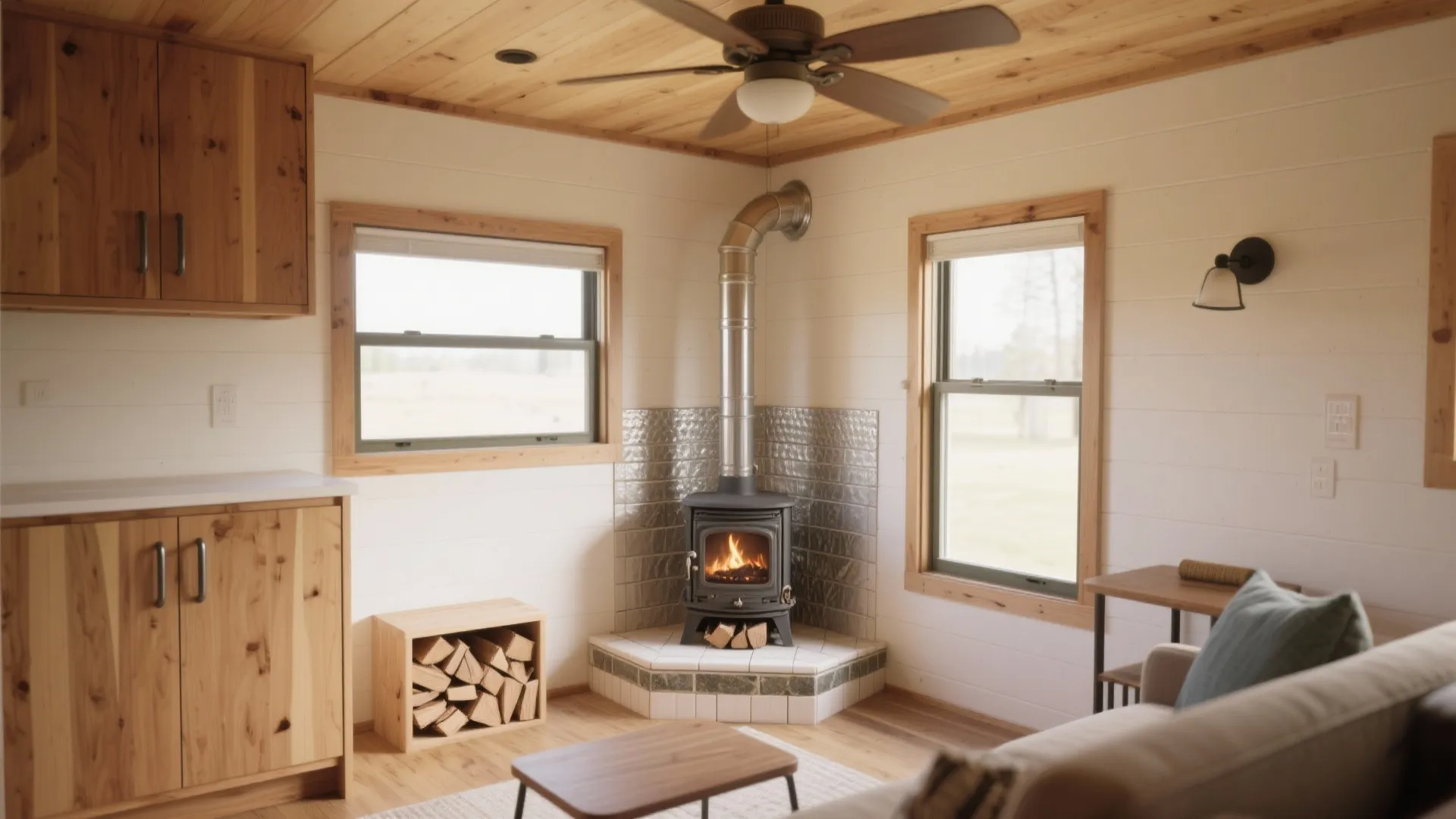 Tiny House Small Wood Stove: Efficient Heating for Compact Living: 1 Minute to Discover the Best Tiny House Heating Solution