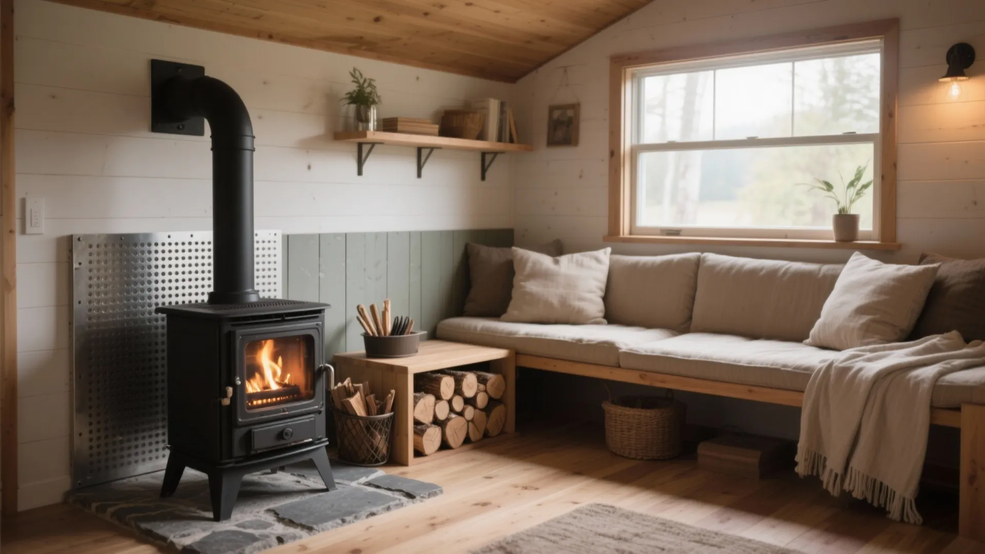 Tiny House Small Wood Stove: Cozy Heating Solutions for Small Spaces: Fast-Track Guide to Choosing and Installing a Small Wood Stove in 1 Minute
