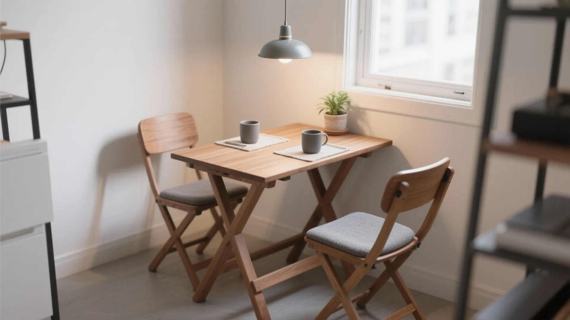 Wood Folding Table and Chair Small: Maximizing Tiny Spaces: Fast-Track Guide to Space-Saving Furniture Selection