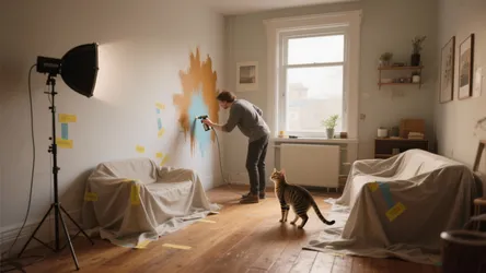 House Paint Spraying: 5 Small-Space Ideas