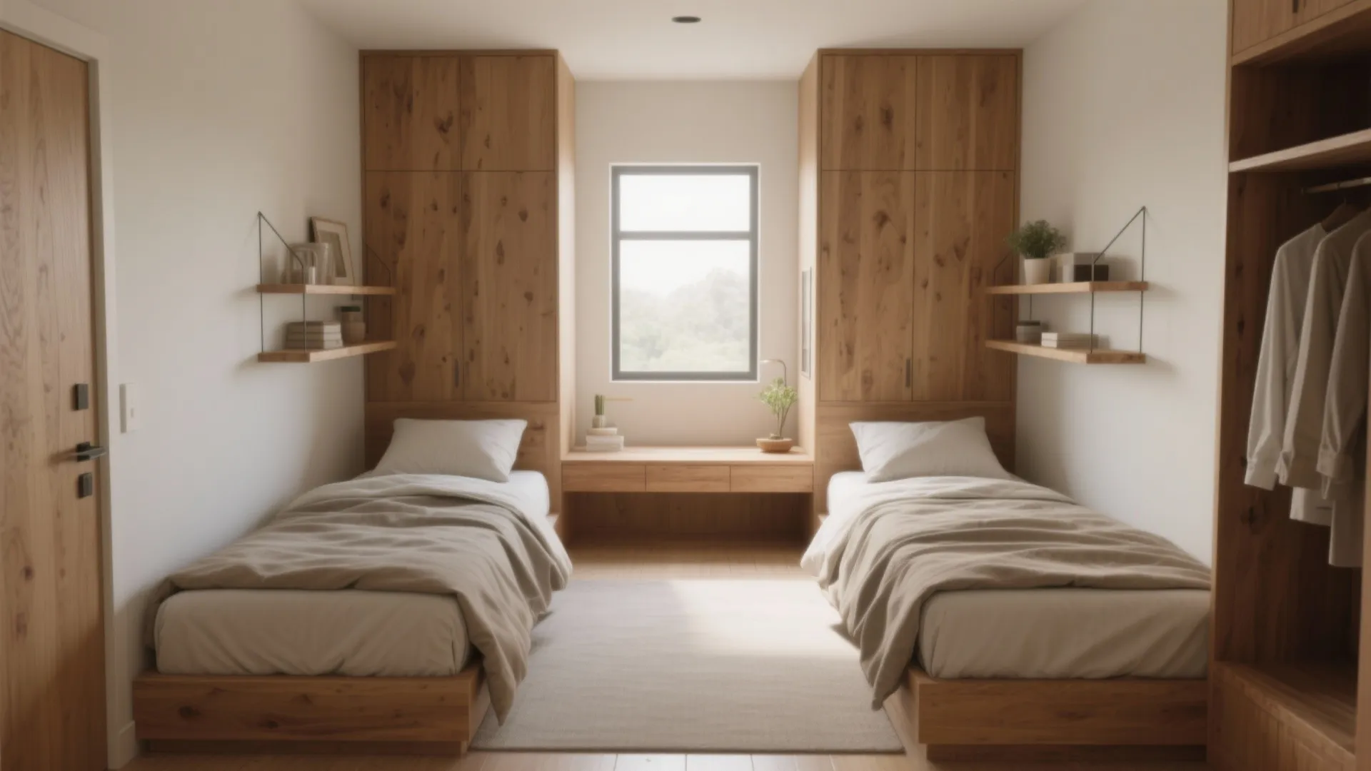 10' x 10' Twin Bedroom Plan — 5 Layout Ideas: Practical, small-space solutions I use to fit two twin beds, storage and a study nook into a cozy 10' x 10' room