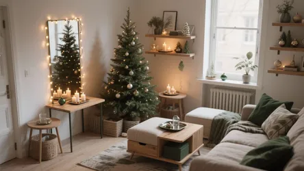 5 Ways to Decorate a Small Living Room for Christmas
