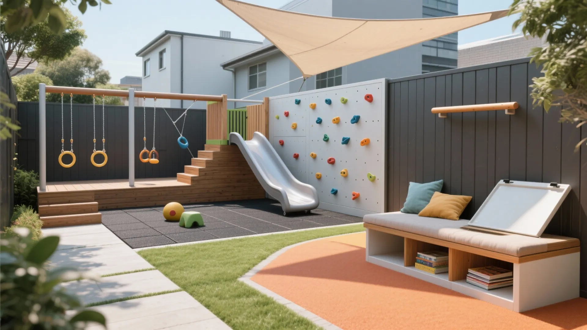 Outdoor Play Equipment for Small Spaces: Maximize Fun in Tiny Yards: 1 Minute to a Kid-Friendly Backyard—Even When You Think There's No Room