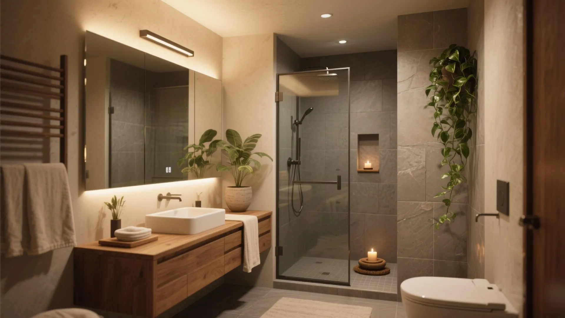 Bathroom Zen Decor: 5 Serene Ideas: Small bathroom design tips to craft a calm, spa-like retreat with practical layouts and budget-friendly finishes.
