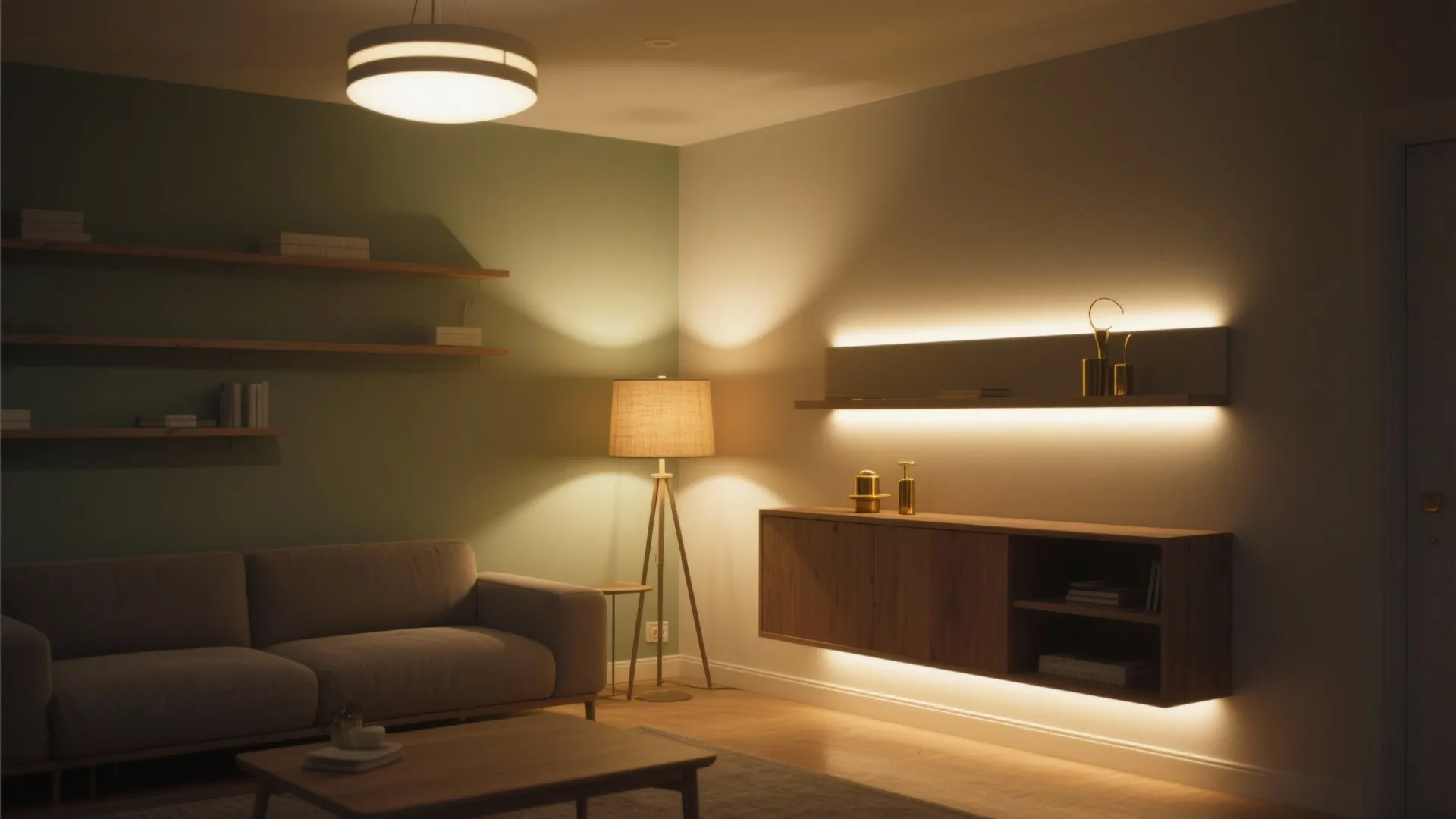 Tip 2: Layer light at three heights