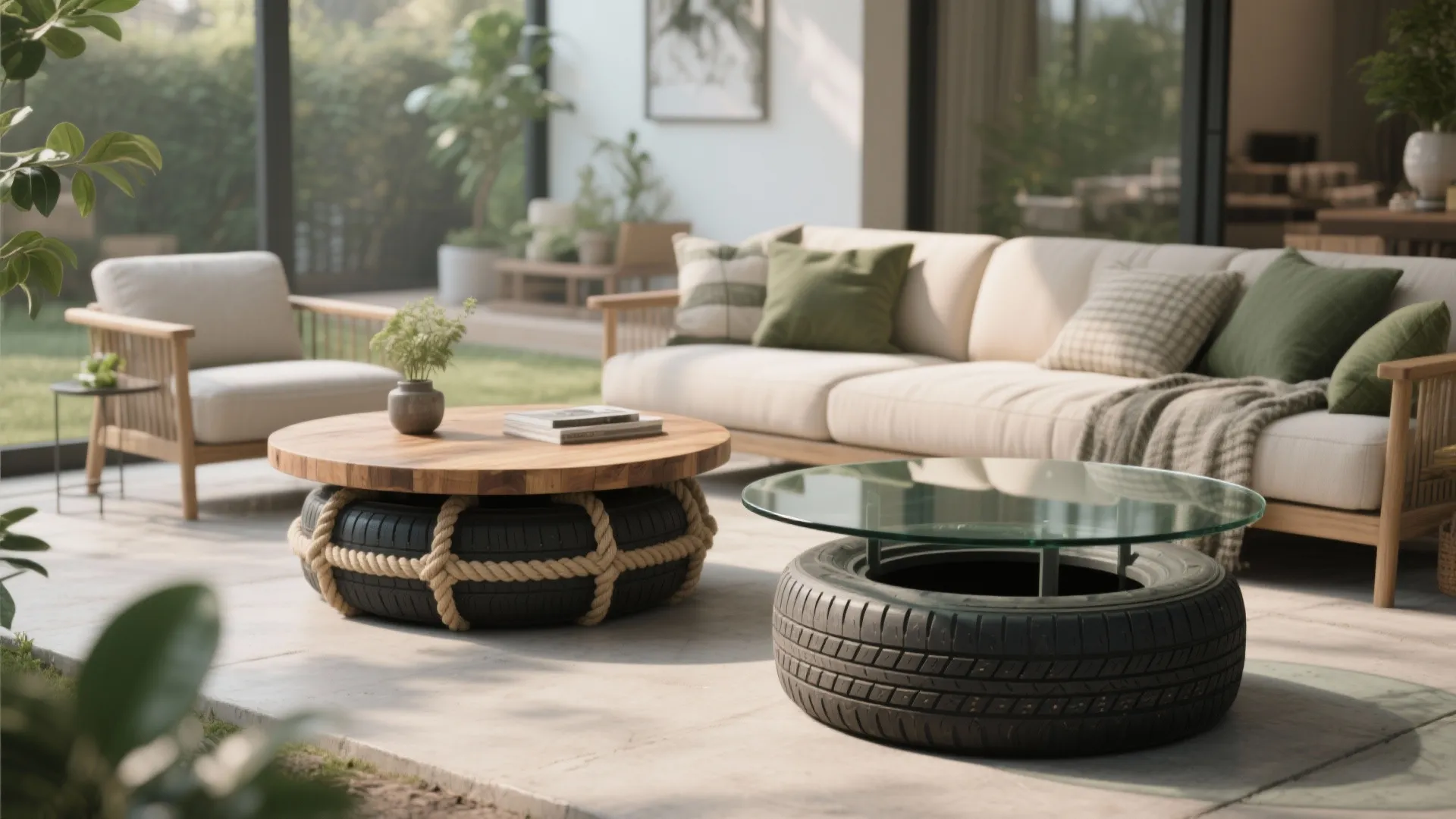 DIY Tire Table: Creative Ideas for Upcycling Old Tires: Fast-Track Guide to Making a Tire Table in Under an Hour